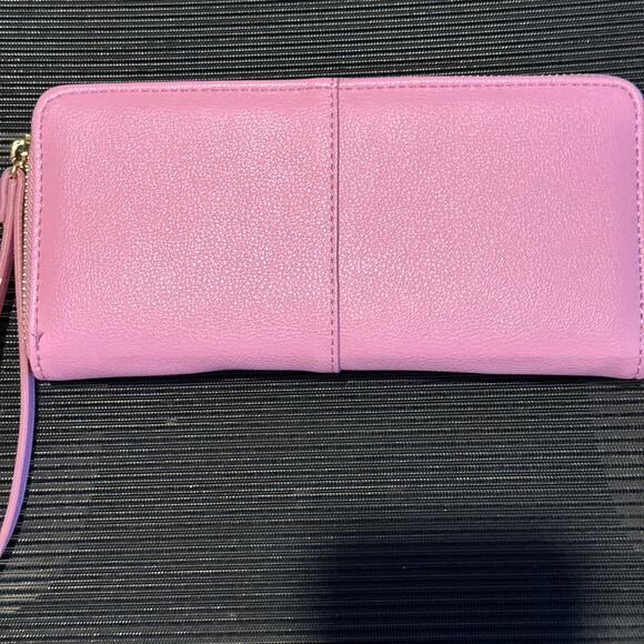 On 34th Angii Za Solid Zip-Around Wall Pink Lilac - Picture 3 of 7